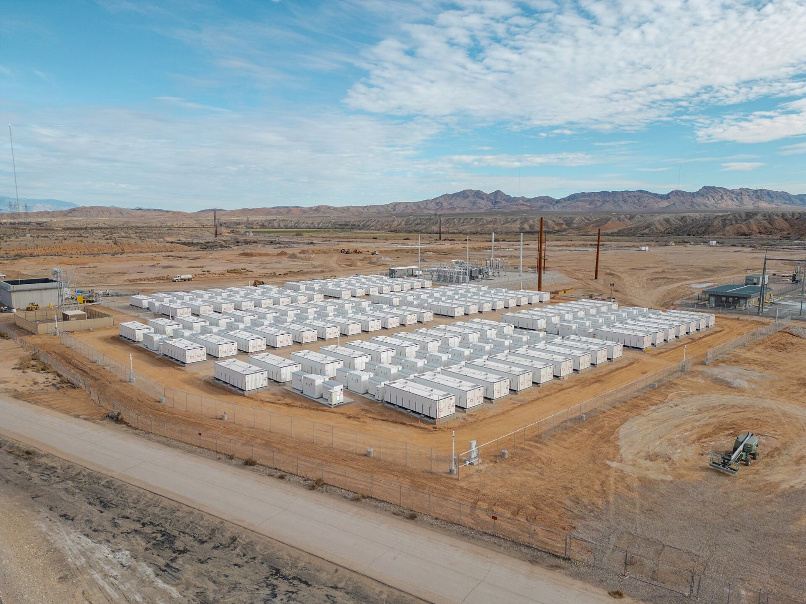 Containerized battery energy storage system at Reid Gardner, Nevada